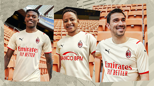 AC Milan unveil 2014/15 away kit with brand new crest 